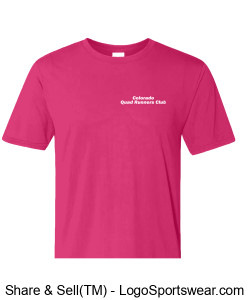 CQR Gildan Adult DryBlend 50/50 Sort Sleeve T-Shirt Printed - Heliconia Design Zoom